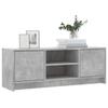 VidaXL TV Stand Concrete Grey 102x30x37.5 Cm Engineered Wood 823257
