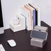 Napkin Drawn Paper Box L-shaped Tissue Box Living Room Multi Functional Mobile Phone Stand Book Stand