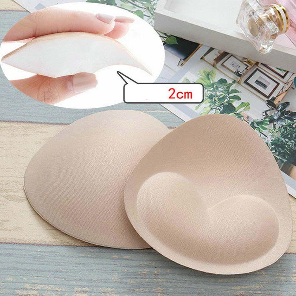 Heart Sponge Pad Inserts Cups Triangle Women Chest Cups Breast Bra Thicker Chest Pads Inserts Chest