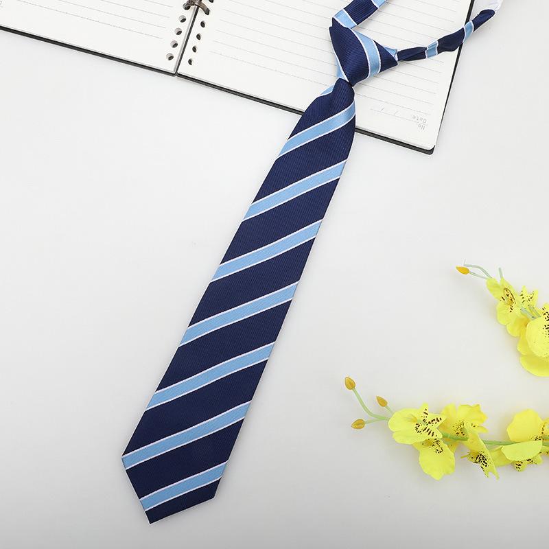 Jk Small Tie Female College Style Lazy Japanese Plaid Uniform Shirt Tie Student Ins Men'S And Women'S Short Styles Free Of Charge