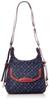 Christian Olivier Multifunctional 3-Way BackpackShoulder Bag 91 NavyWine