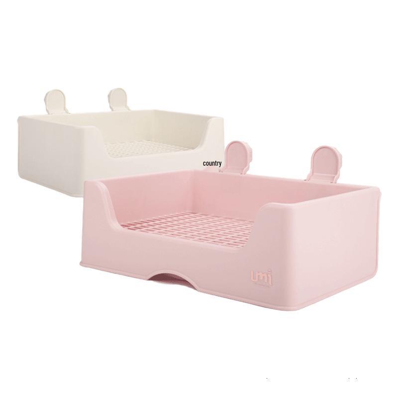 UMI Anti-Tip Rabbit & Guinea Pig Litter Box – Medium to Large, Anti-Spray Design