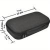 Travel Fashion Glasses Organizer Boxes Sunglasses Storage Box Glasses Fashionable Storage Holder for Men's Glasses & Cables