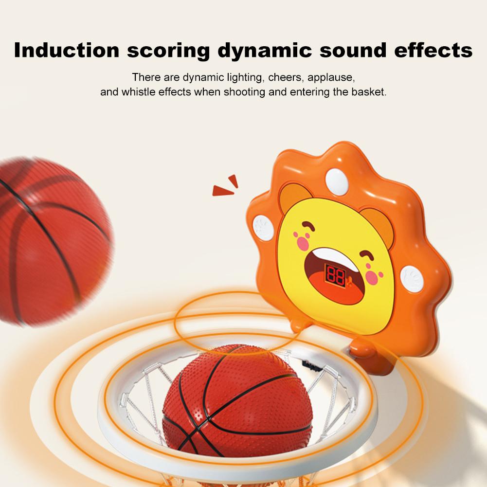 Kids Basketball Hoop Kit Foldable Hanging Basketball Board Creative Basketball Stand Kids Outdoor Indoor Game Sport Play Toys