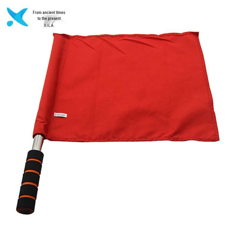 Red Signal Command Hand Flags (5-Pack)