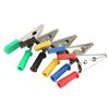 5Pcs Testing Crocodiles Clip Brass PVC Car Battery Clamps for Electrical Projects 20mm 30A 3000V
