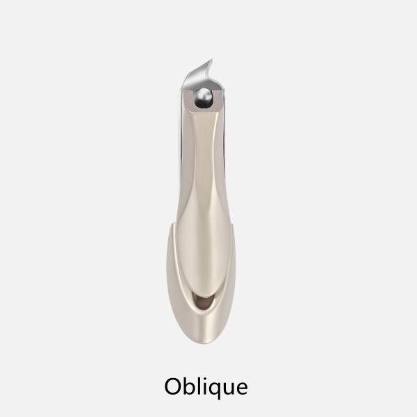 Stainless Steel Nail Clippers Nail Trimmer Pedicure ScissorAnti Splash Fingernail Cutter Manicure Tools Bionics Design