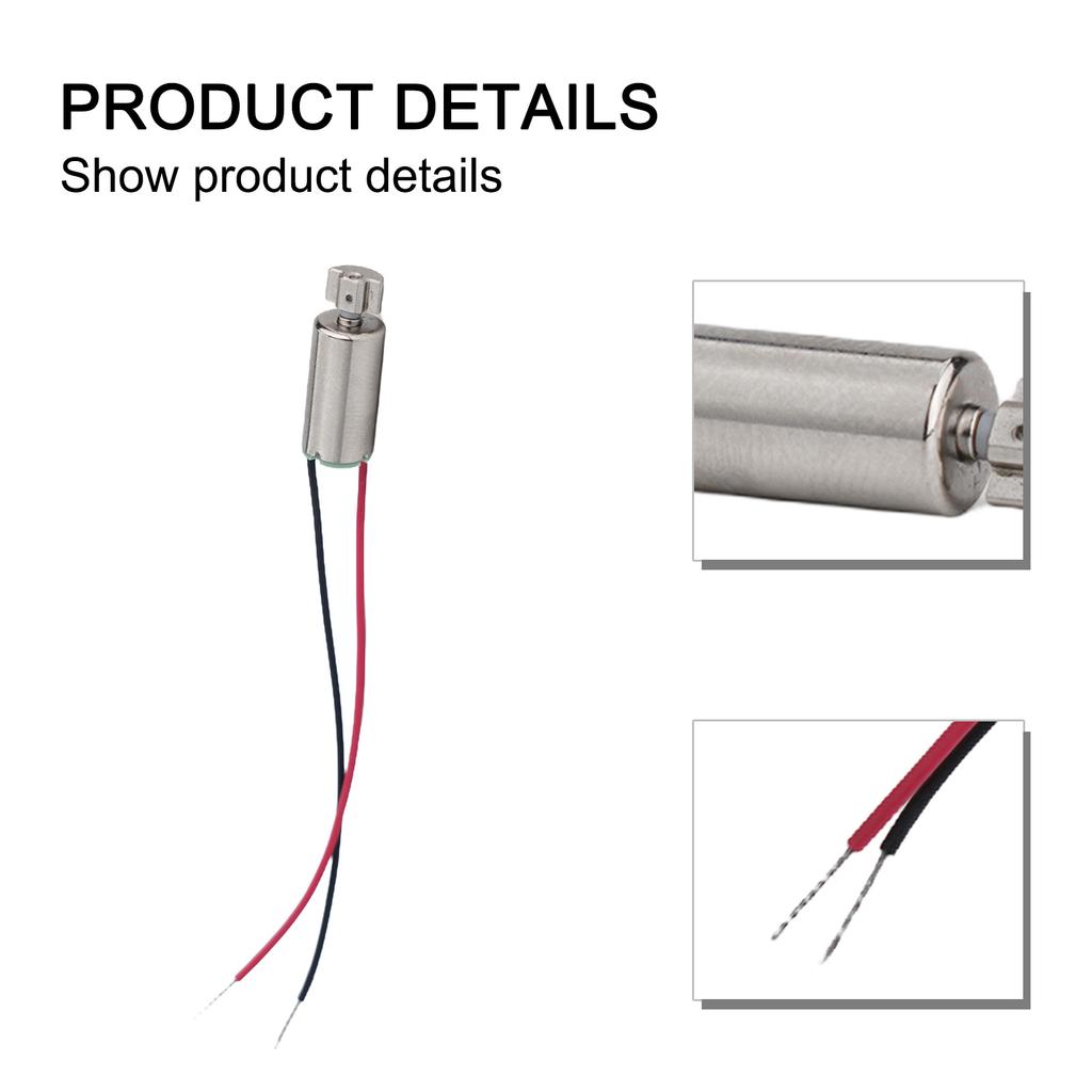 The Solution 0612 Vibration Motor Delivers Strong Performance In a Compact Size for Multiple Uses Around the House