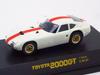Q Modellmaßstab Toyota 2000GT 1966 Japanischer Grand Prix Hosoya Practice Spezifikation Roter Streifen Fertigprodukt 1/43