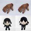 Wednesday Addams Stuffed Animals Hand Palm 23cm 89g