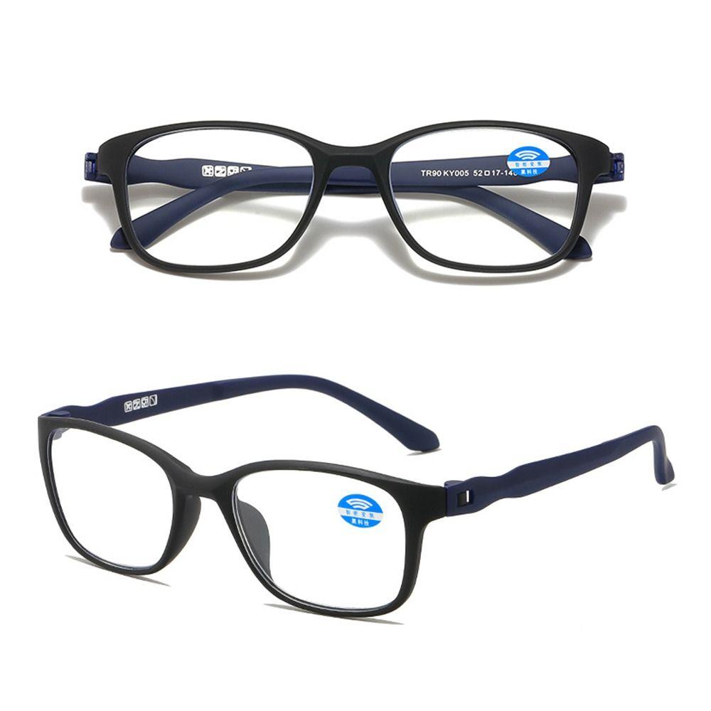 Automatically Adjust Anti-Blue Light Reading Glasses Anti Blue Ray Night Vision Intelligent Zoom Eyeglasses Near Far Smart