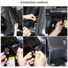 Sunshade Full Mesh Shade Top Anti-UV Leateher Top Cover for Jeep Wrangler JL 2018 Up  4-Door Version Provide UV Protection Car Accessories