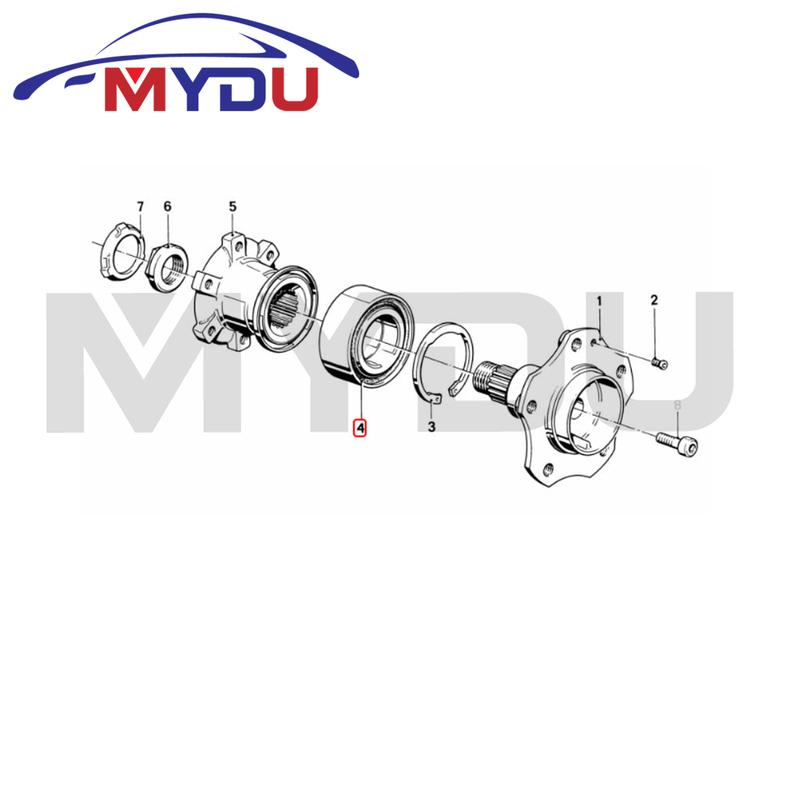 Front Wheel Hub Unit Bearing For 43440-80J00 43440-79J00 43440-56K00 43440-61M00 713623490 FIAT SEDICI SUZUKI SWIFT SX4 VITARA
