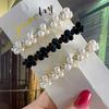 Korean Crystal Spring Hair Clips Pins Pearl Hair Barrettes For Women Girl Headband Simple Hair Accessories Headwear