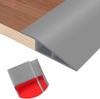 1PC 1/2m Wood Floor Transition Strip Edge Closing Strip Floor Seam Wear-Resistant Soft Plastic Flat Buckle Dge Threshold
