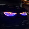 USB RGB Dynamic Demon Eye Light Flexible Pixel Panel Creative Truck Devil's Eye Light  Car Decor