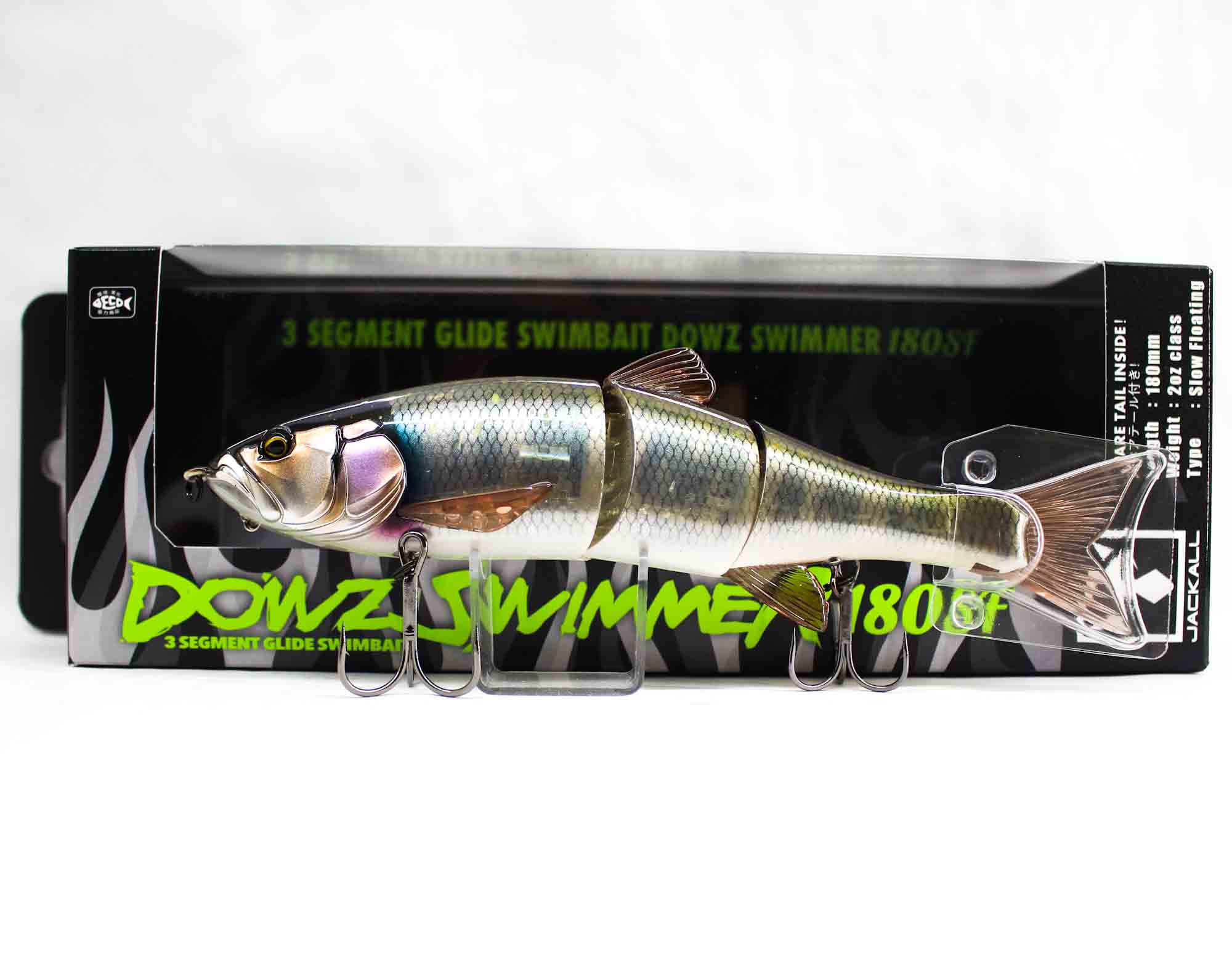 

Плавающая приманка Jackall Dowzswimmer 180 SF Maruhata Delicious Swimmer (9891)