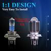 H4 LED Motorcycle Headlight H6 BA20D P15D CSP Led Lens White Yellow Hi Lo Beam Spotlight Motorbike Scooter Running Lamp