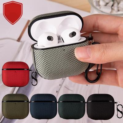 Suitable for Airpods4 / Airpods3 / Airpods2 1 / Airpods Pro2 Earphone Protective Case Airpods Pro 2 / Airpods 4 3 2 1 Nylon Earphone Case