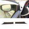 Fit For Nissan Sentra 2013-2019 Real Carbon Fiber A Pillar Front Triangle Cover