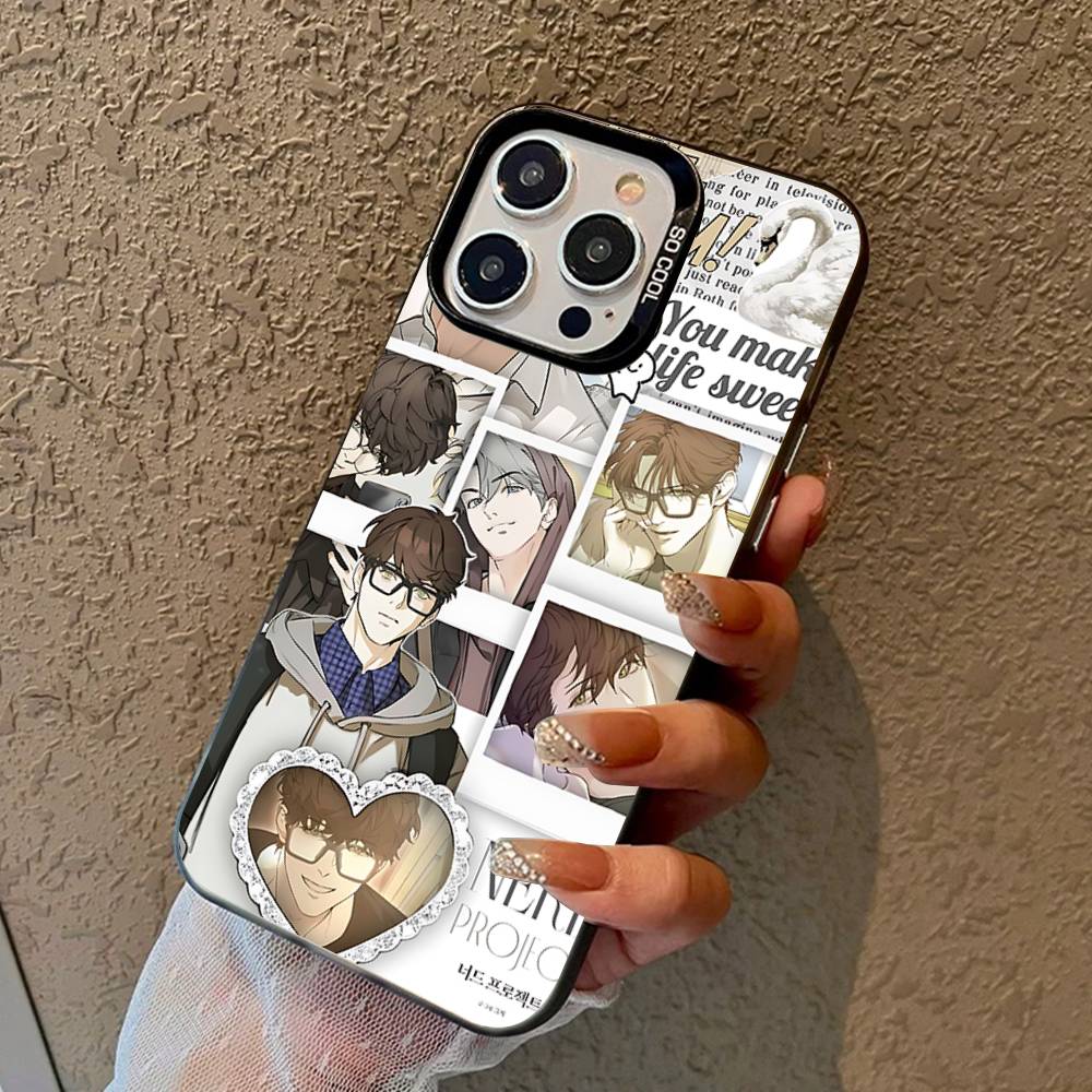 Nerd Project Bl Anime Phone Case For IPhone 17Air 16 15 14 13 12 11 Pro Max Plus Color Anti Fall Cover