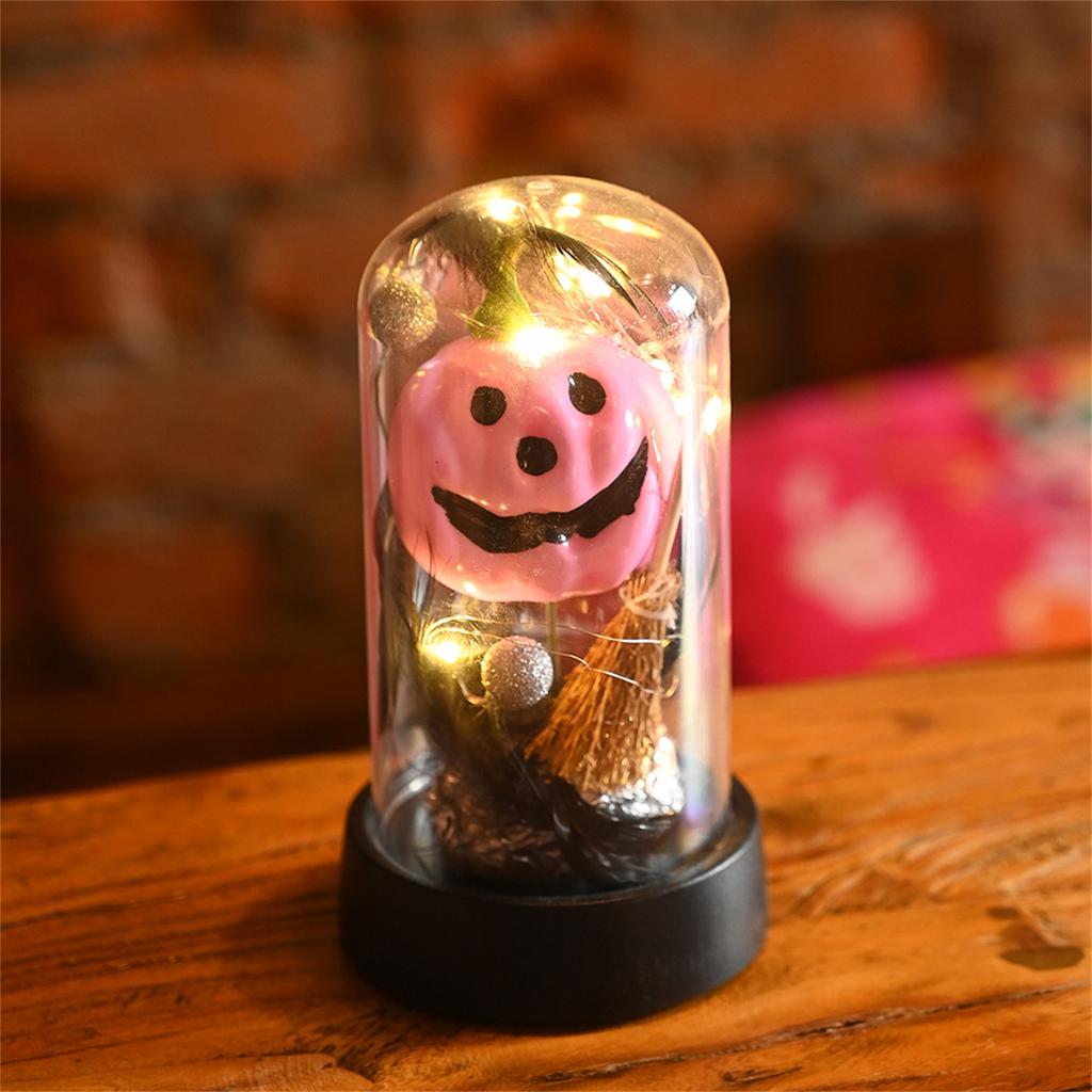 Halloween Pumpkin Head Small Bouquet Creative Gift Desktop Night Light