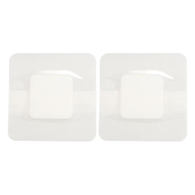 2pcs 10x10cm Foam Dressing with Border Adhesive Wound Dressing Bandage Bordered Adhesive Foam Dressing for Wound Care