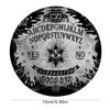Dowsing Divinations Mat Mouse Pad Eye Pattern Rubber Tablecloth Desk Decoration Tarots Card Pad for Party Board Game