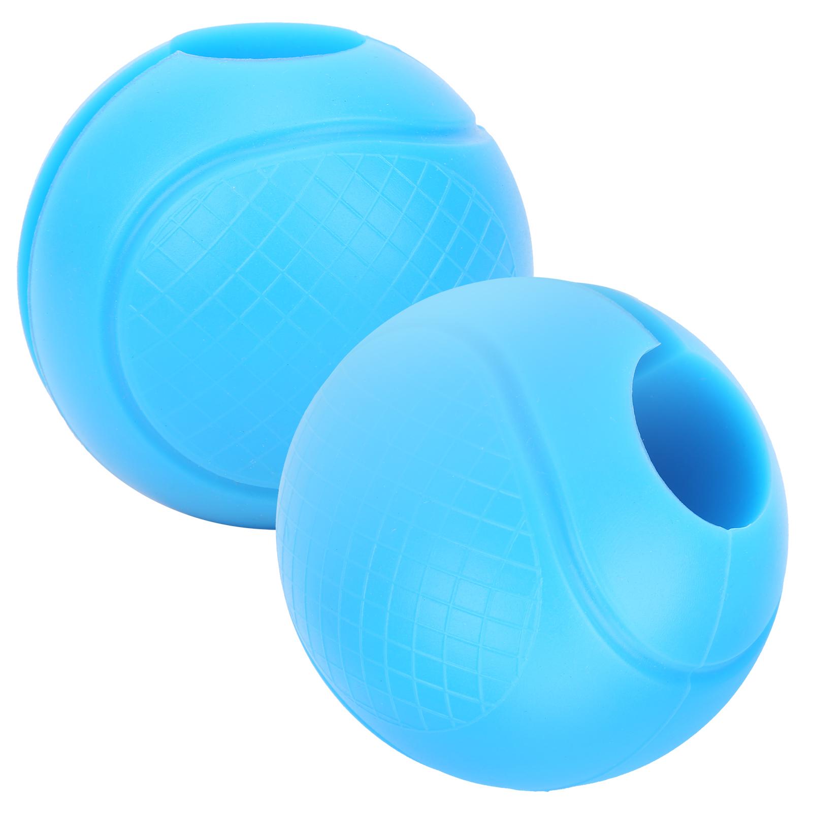 

2pcs Barbell Grips Round Thick Silicone Dumbbell Adapter Balls Barbell Grip Hand Wrap BallBlue синий