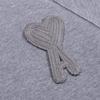 AMI 2025 Herbst/Winter Neuer Gestrickter Großer Logo Hochwertiger Baumwoll Hoodie Sweatshirt Paar Hoodie