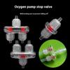 2 ks Odolnost Akvária Akvarijní ryby Okysličovací čerpadlo Zpětný ventil Kyslíkové čerpadlo Jednosměrný zpětný ventil Pro akvária Zásobování kyslíkem
