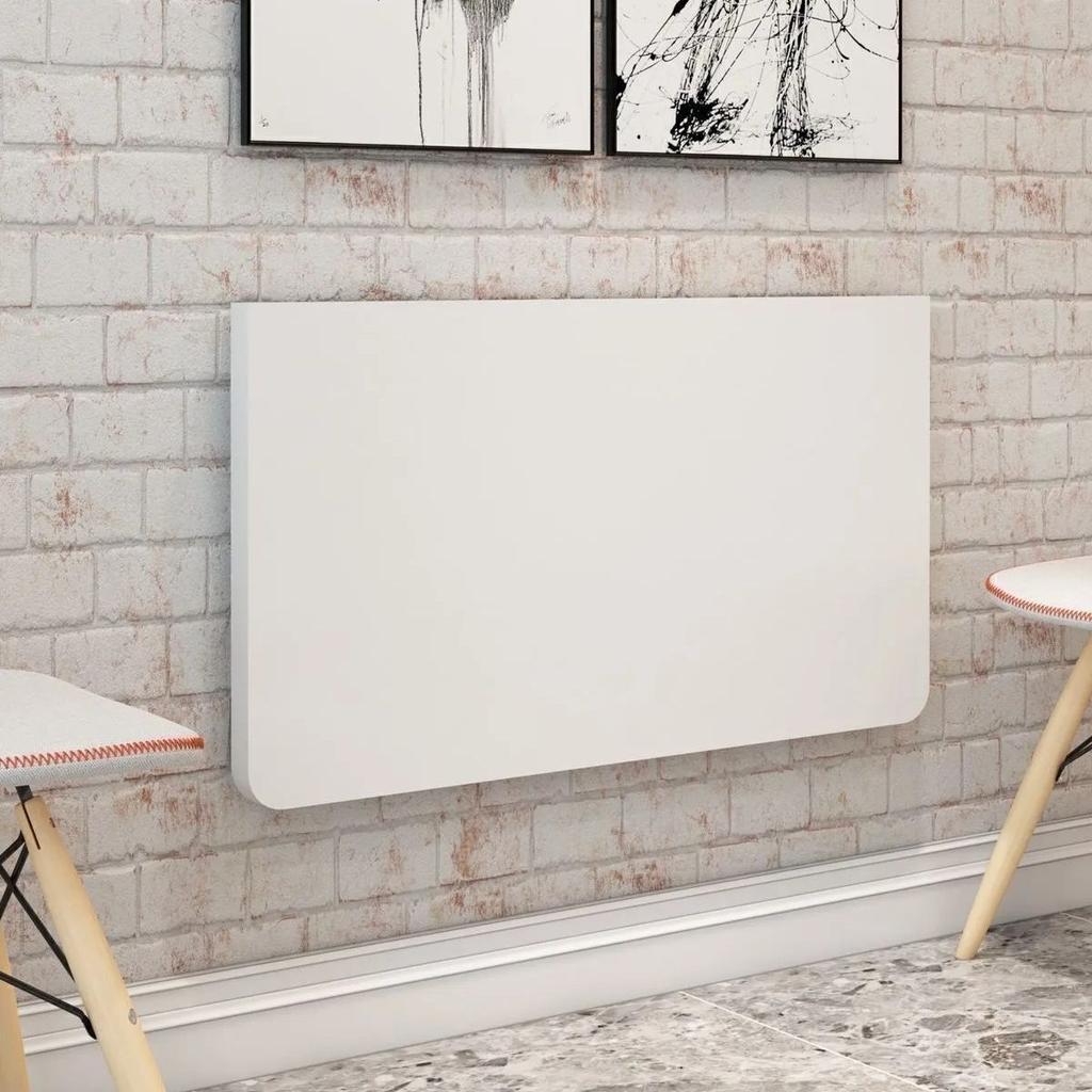 Foldable Wall Mounted Kitchen Table Portable Extendable Shelf Table Wooden Table for Kitchen and Office