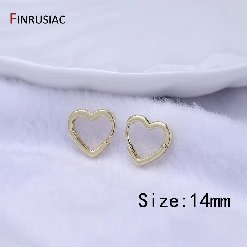Neue Trendige Echte Goldplattierte Runde Creolen Ohrringe Für Frauen Mädchen Damen Große Creolen Goldener Kreis Ring Ohrringe Party Geschenk