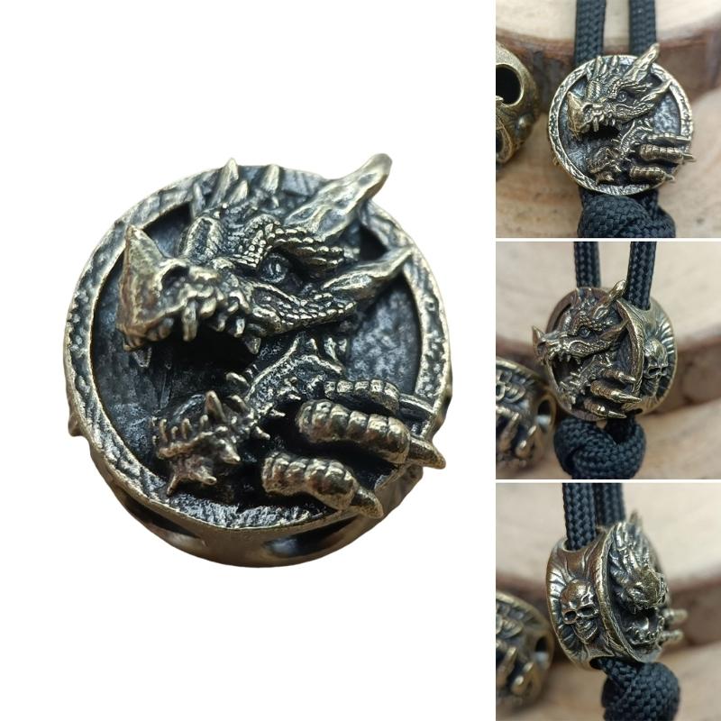 Stylish Brass Dragon Pendant Multi Functional Tool And Jewelry For DIY Enthusiasts And Outdoor Activities