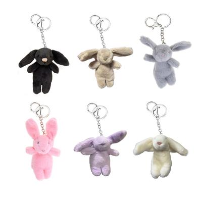 Cute Cartoon Rabbit Keychain Women's Bag Wallet Purse Pendant Charm Fun and Unique Accessory for Phone Bags and Keys