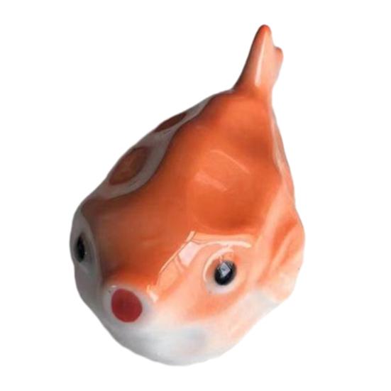 Ceramic Tea Pet Ornament Mini Fish Duck Crab Figurine Statue Sculpture Kung Fu Tea Tray Home Office Desktop Decoration Tea Lover Gift