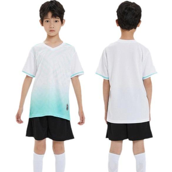 Soccer Uniform Set Men'S Adult Competition Team Uniform Training Uniform Soccer Short Sleeve Sports Jersey Quick Drying Fb15 Professional