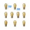 80 Degree Copper Fuels Burners Nozzle With Build In Stainless Steel Filter For Industrial Boilers And Heating Equipment