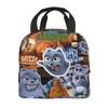 Grizzy And The Lemmings Cartoon Insulated Lunch Bags for Men Women Food Container Bags Reusable Thermal Cooler Lunch Boxes