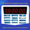 Datangyu 8-Inch 4-Digit LED Competition Timer Stopwatch