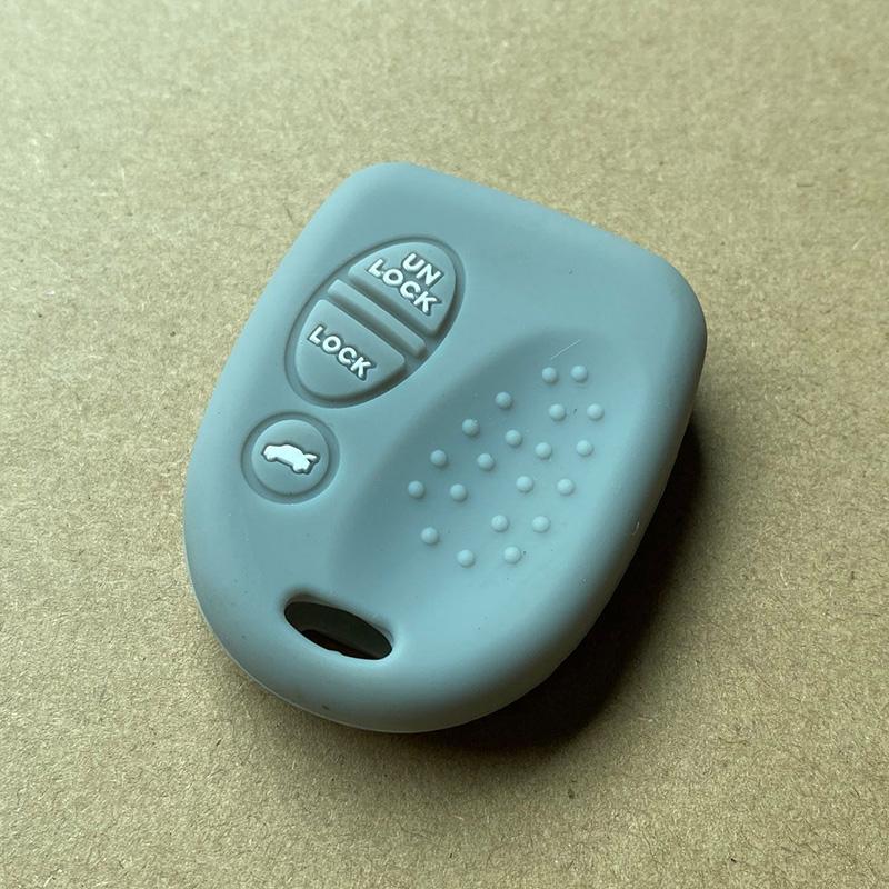

ZAD Silicone Car Key Cover FOB Case For Holden Commodore Wh Wk Wl Vs Vt Vx Vy Vz For Chevrolet Remote Key Case car accessories сірий