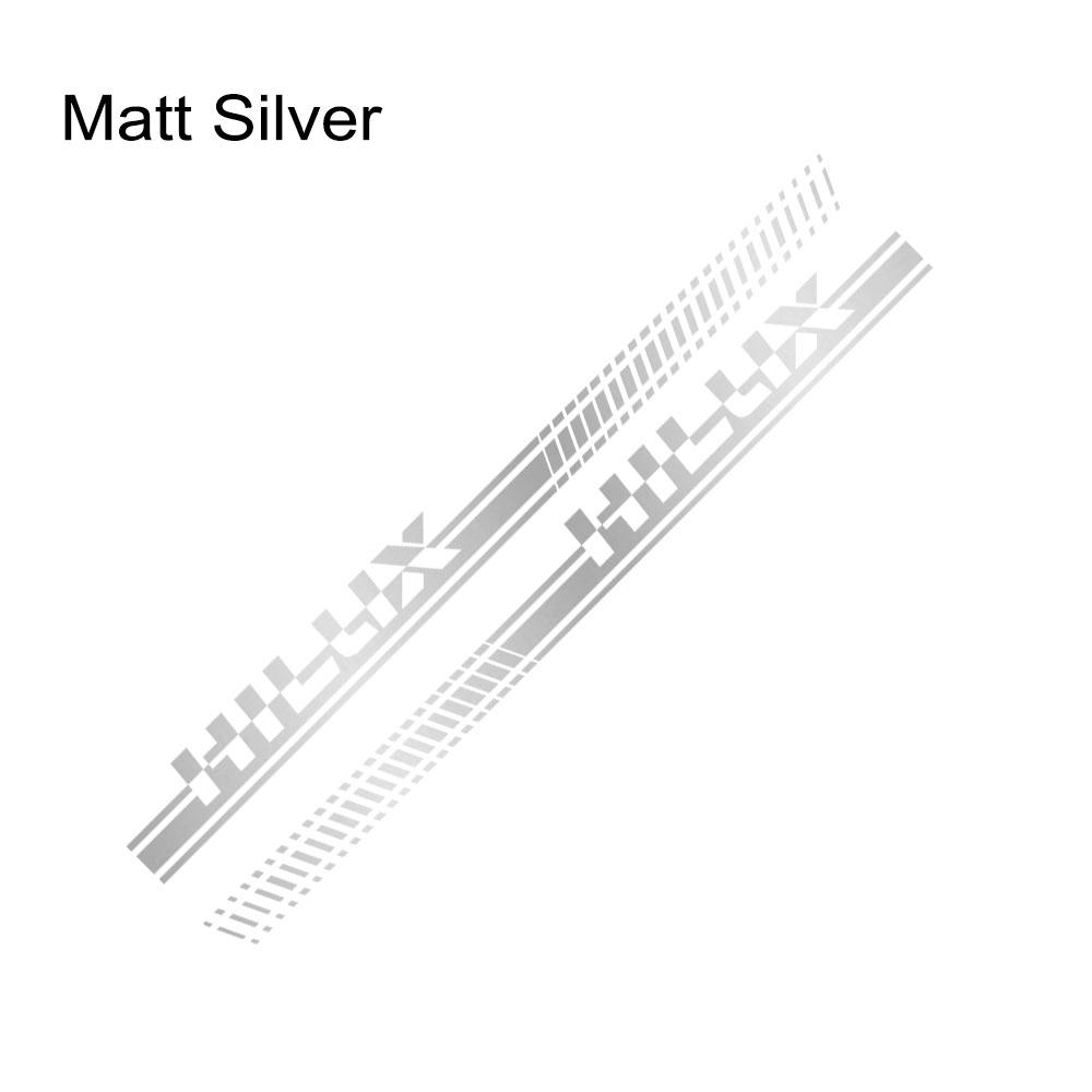 For Toyota Hilux Vigo Revo Pickup Door Side Stripes Sticker Truck Graphics Vinyl Decor Covers Car Decals Auto Tuning Accessories