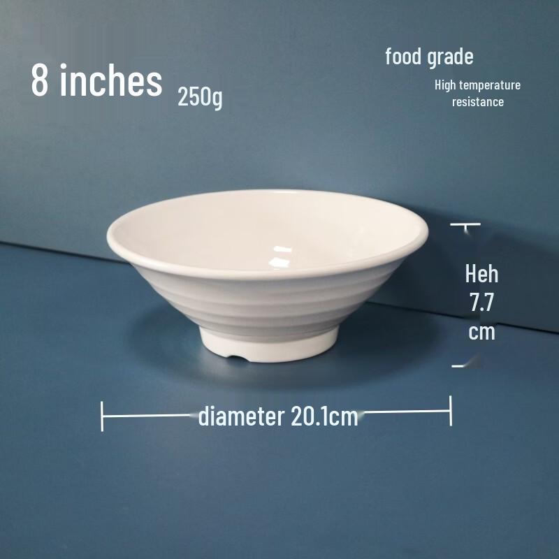 777 Melamine Commercial Ramen & Soup Bowls