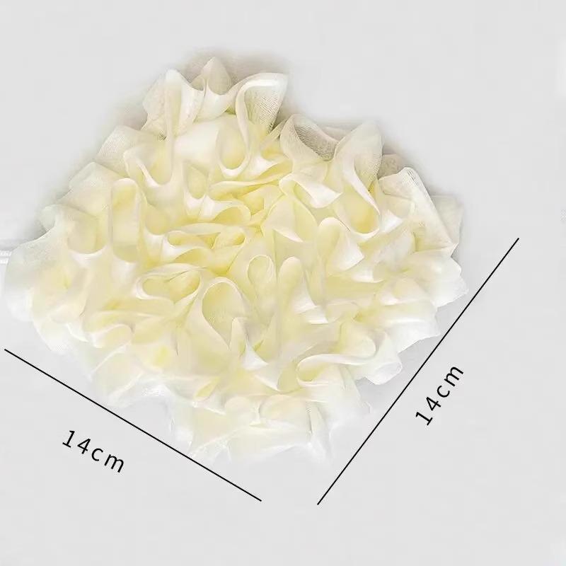 Super Soft Bath Scrubber with Soap Holder – Produces Rich Foam, Perfect for Back Scrubbing