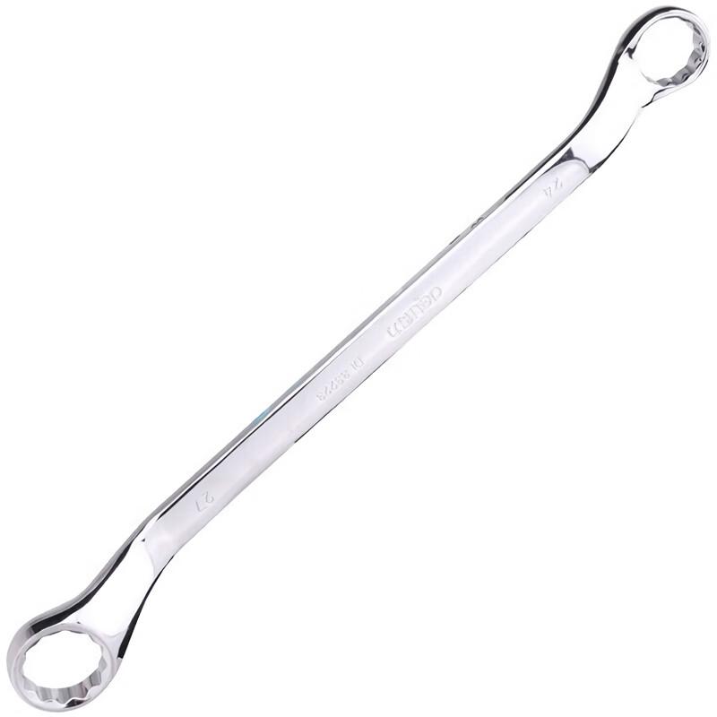 Deli Double-Ended Mirror Box-End Wrench 24x27mm