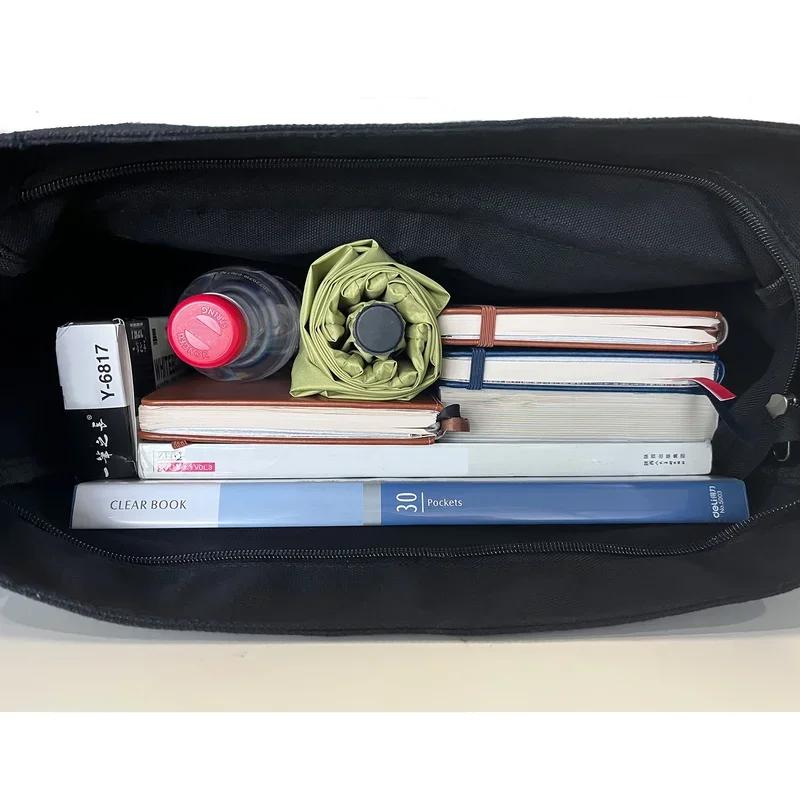 Women's School Messenger Bags For Women Shoulder Ladies Designer Handbag Solid Large Capacity Casual Canvas Shoulder Female Bags