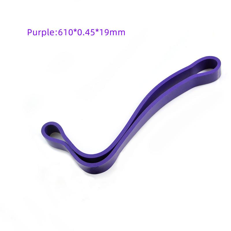 

3 цвета Эспандеры из натурального латекса Эспандеры для силовой йоги Резиновые петли Фитнес Эластичные ленты Пилатес Спортивное оборудование для тренировок фиолетовый