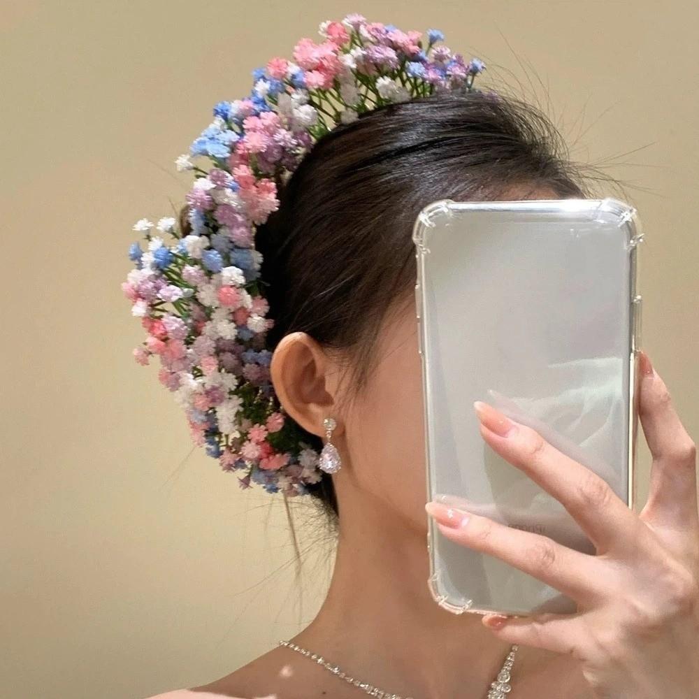 Sweet Chinese Style Side Clip Bohemian Thai Hairpin Elegant Bride Hair Accessories Girls