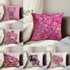 Cartoon G-GloomyS Bear Pillow Case Anti-dustmite Pillowcase Invisible Zipper Silky Short Plush Sofa Cushion Cover