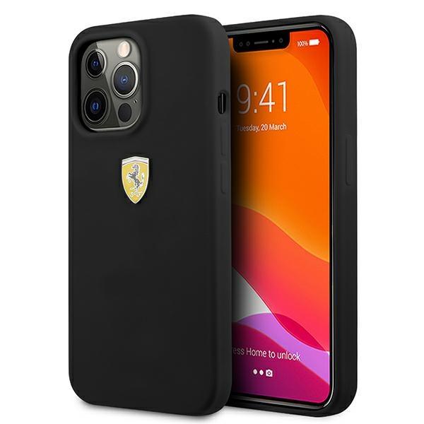 Ferrari Fessihcp13Lbk Iphone 13 Pro / 136,1 Czarny/Black Hardcase Silicone